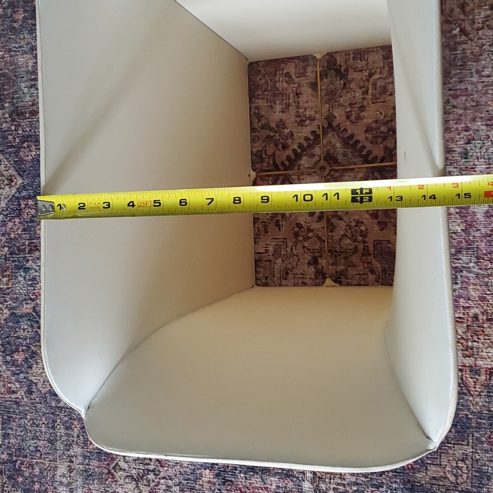 Large Linen Fabric Lamp Shade - Picture 6 of 13